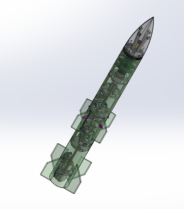 Nose-Deployed Drogue Rocket image 1